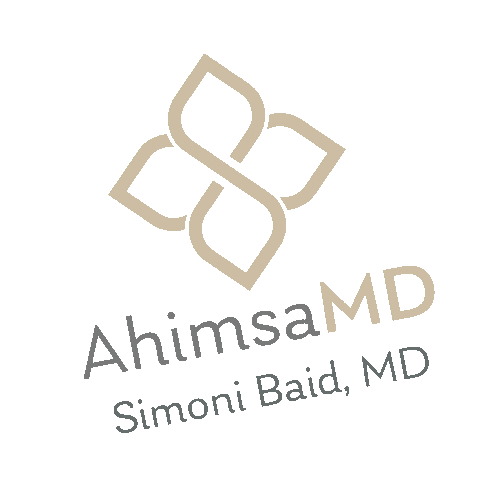 Ahimsamd giphyupload ahimsamd logo tilt ahimsa tilt logo ahimsa doctor Sticker