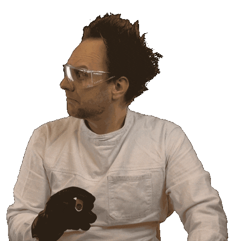 Not Bad Professor Sticker by Gniechel