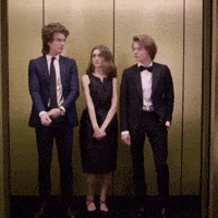Awkward Stranger Things GIF