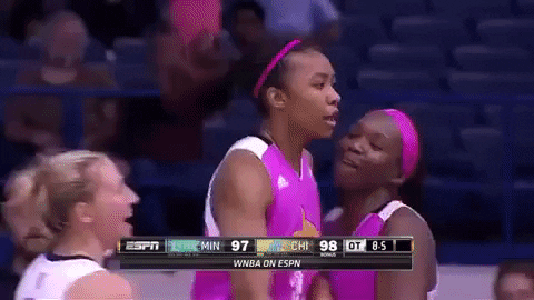 imani boyette lets go baby GIF by WNBA