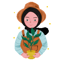 Girl Woman Sticker