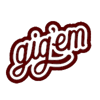 Texas Am Thumbs Up Sticker by Texas A&M University