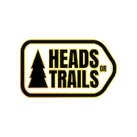 headsortrails hot running run challenge Sticker