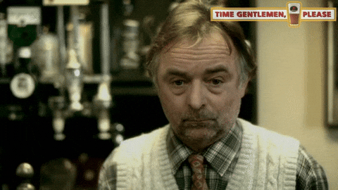 Scared Bar GIF by Fire Mountain Productions