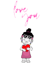 I Love You Sticker by Zhotcita