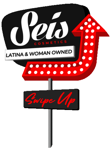 SeisCosmetics retro woman women swipe up Sticker