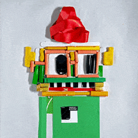nounish stop motion gnome dao nouns GIF