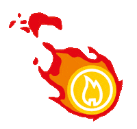 Flamme Sticker by pyroweb