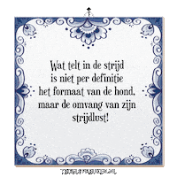 Nl Spreuk Sticker by Tegelspreuken.nl