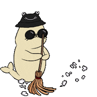 Art Fun Sticker by Sappy Seals Community