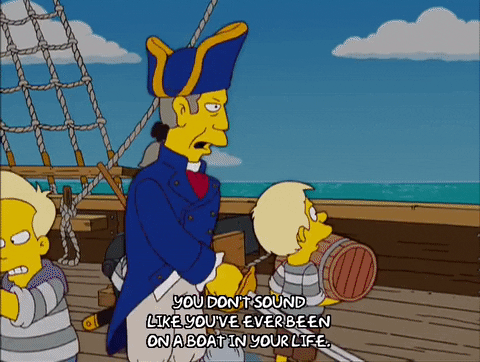 Episode 18 Ocean GIF by The Simpsons