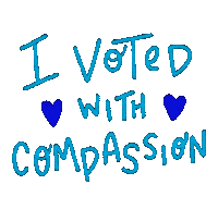 Vote Love Sticker