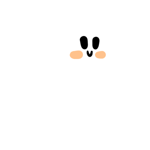 Cute Ghost Sticker