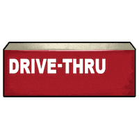 hungry fast food Sticker by BasketsFX