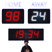 24 Away Sticker