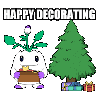 Decorating Merry Christmas Sticker by Magic Eden