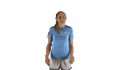 Manchester City Shrug Sticker by Barclays FAWSL