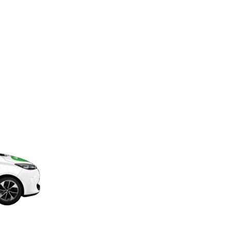GreenMobility green sustainability go green electric car Sticker