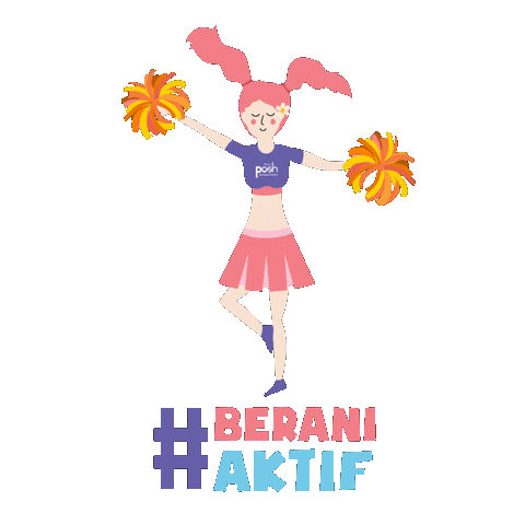 Dance Girl Sticker by Posh Indonesia