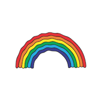 Rainbow Gay Sticker by We are Other People