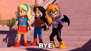 awkward wonder woman GIF by LEGO