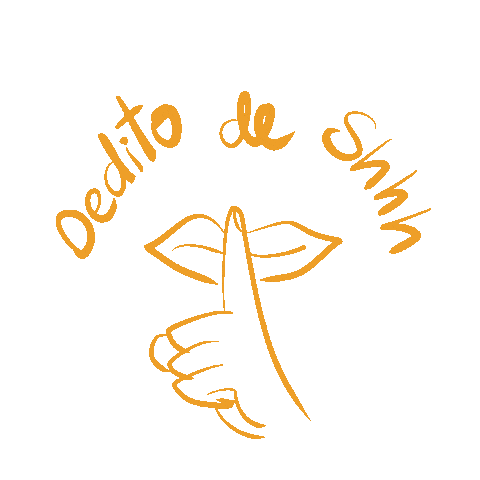 AndreaPoloMdo shhhh silencio callate andreapolomdo Sticker