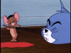 tom and jerry fighting GIF