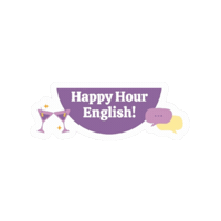 Happyhour Sticker by Vickie Kelty