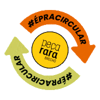 Modacircular Sticker by Peça Rara Brechó