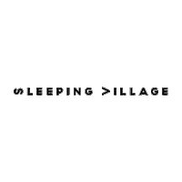 Logo Sleeping Sticker by sl33pingvillag3