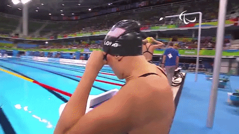 Tokyo 2020 Swimming GIF by International Paralympic Committee