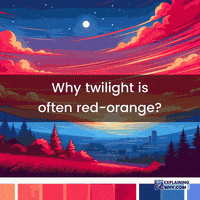Orange Twilight GIF by ExplainingWhy.com
