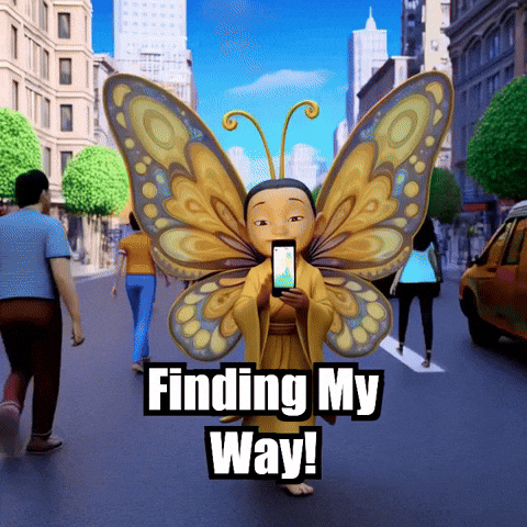 Finding My Way Travel GIF by BuddhaFlyJourney