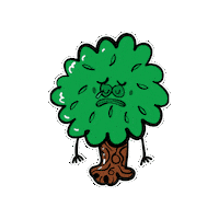 Jarrib sad cry tree حزين Sticker
