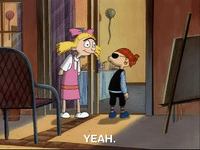 hey arnold nicksplat GIF