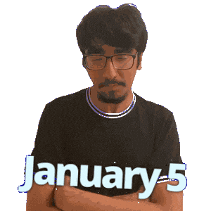 January 5Th Sticker