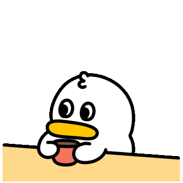 420gram00 drink character duck 캐릭터 Sticker