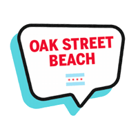 Summer Beach Sticker by Chicago Sun-Times