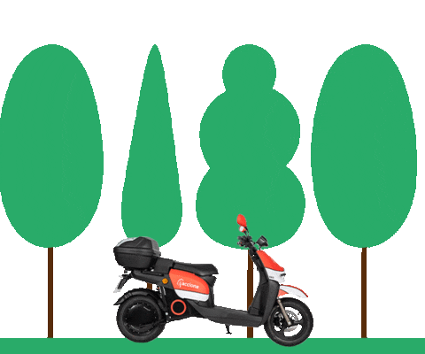 Moto Sharing Sticker by Acciona Movilidad