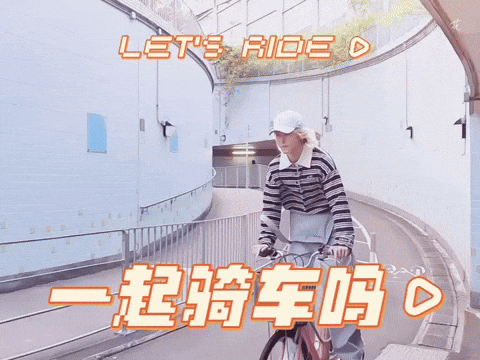Bicycle Lets Ride GIF