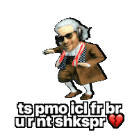 For Real Insult Sticker