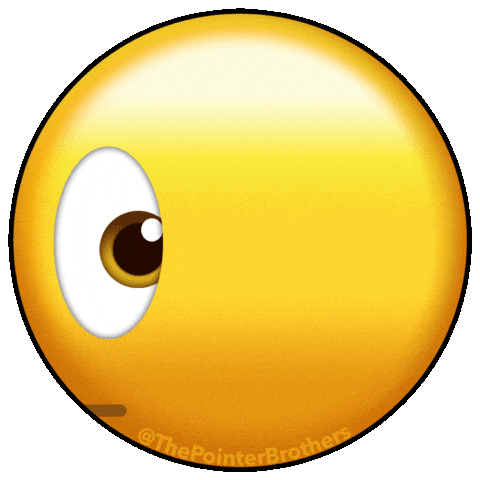 ProudlyAverage side eyes sideeyes pointer brothers eyes looking Sticker