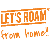 Lets Roam From Home Sticker by Let's Roam