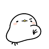 damdamida hello hi bird baebi Sticker