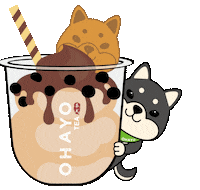 Bubble Tea Icecream Sticker by OHAYOTEA