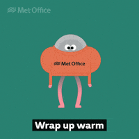 Wrap Up Layers GIF by Met Office weather