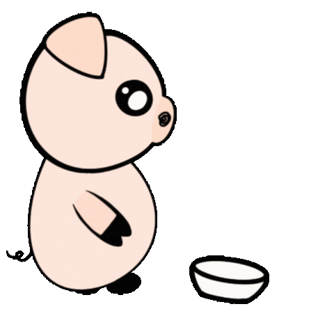 Hungry Food Sticker