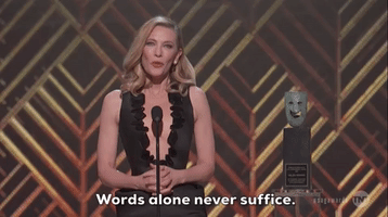 Words Alone Never Suffice
