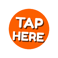 Instagram Orange Sticker