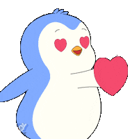 I Love You Sticker by Pudgy Penguins